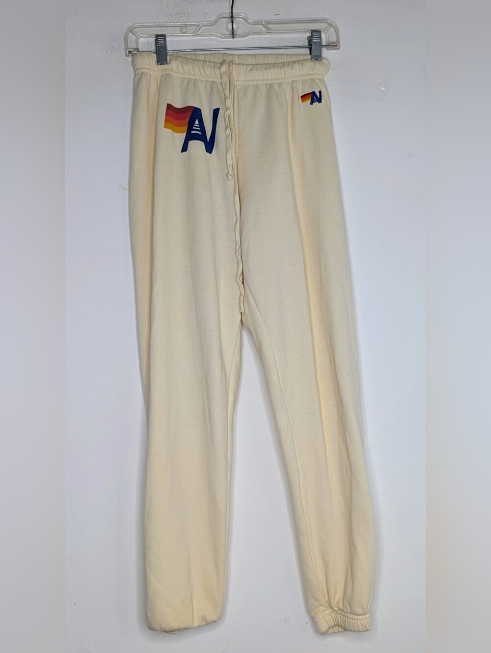 Aviator Nation • Cream Sweatpants size small